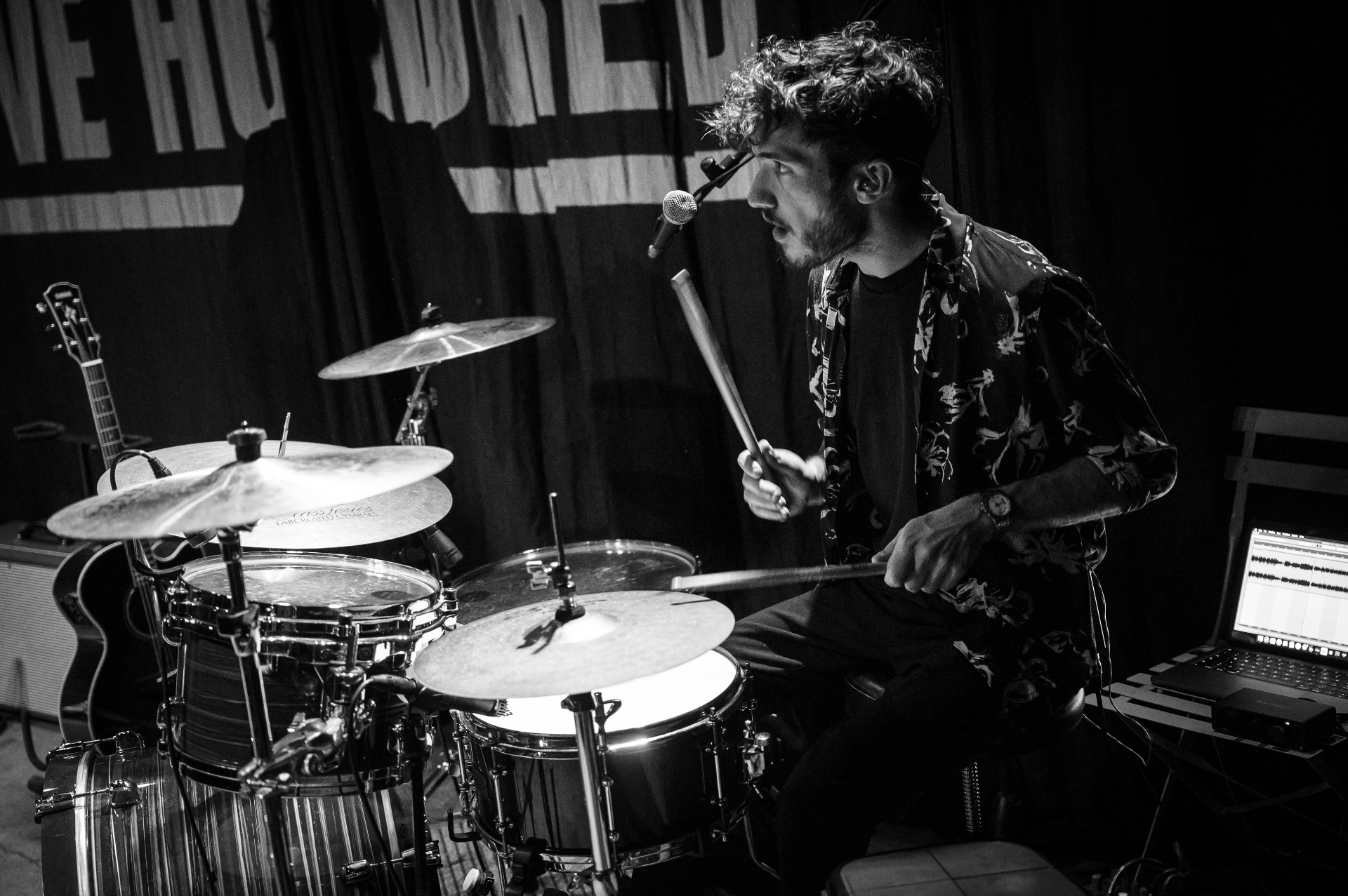 Concerto live in bianco e nero